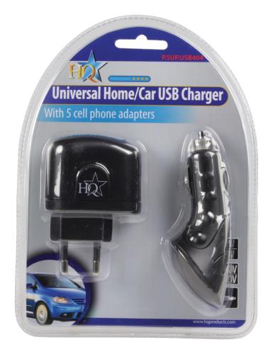 HQ P.SUP.USB404 Dubbele USB lader kit