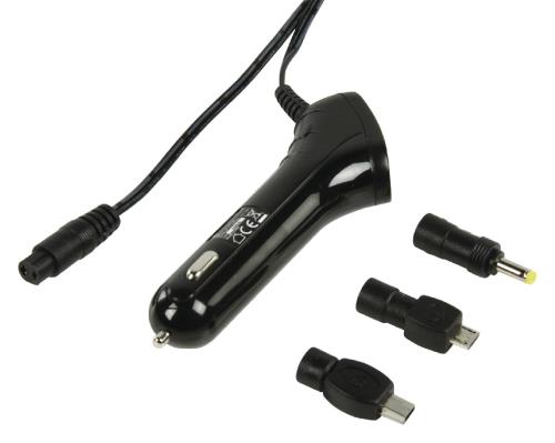 HQ P.SUP.CAR02 Autoadapter met USB + lader