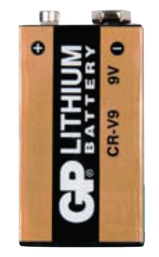 GP 070CR9VC1 Lithium LR22 batterij 9 V 1-blister
