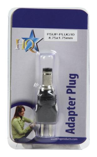 HQ PSUP-PLUG10 Reserveplug adapter 4,75 x 1,75 mm