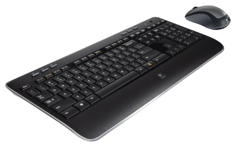Logitech 920-002613 MK520 US draadloos toetsenbord met muis zwart
