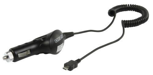 König PSUP-GSMCAR01 Autolader met micro USB plug