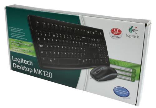 Logitech 920-002563 MK120 US-INT toetsenbord & muis
