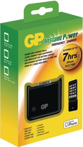 GP 130XPB04 Noodbatterijenlader voor iPod / iPhone