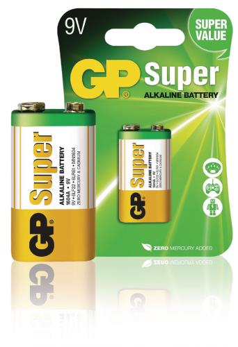 GP 0301604AC1 Batterij alkaline 9 V Super 1-blister