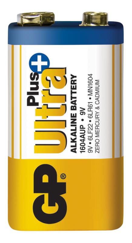 GP 0301604AUP-U1 Batterij alkaline LR22 9 V Ultra Plus 1-blister
