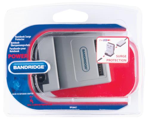 Bandridge BPC604C7 Bescherming tegen stroompieken voor notebooks