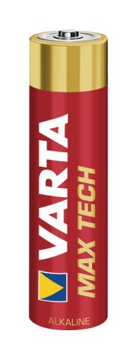 Varta 4703.101.404 Batterij alkaline AAA/LR03 1.5 V MaxiTech 4-blister