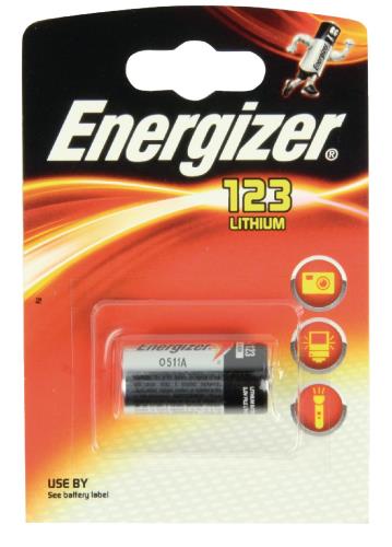 Energizer 628290 EL123 lithium foto batterij 1-blister