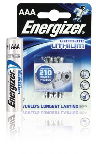 Energizer 635225 Ultimate lithium batterijen FR3 2-blister