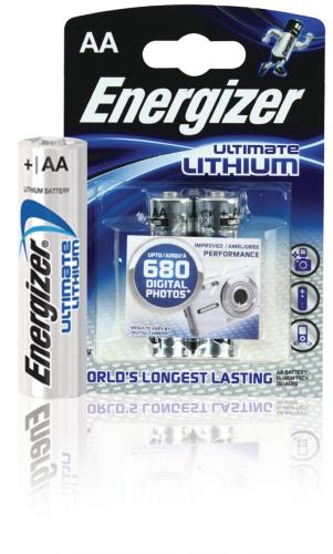 Energizer 635180 Ultimate lithium batterijen FR6 2-blister