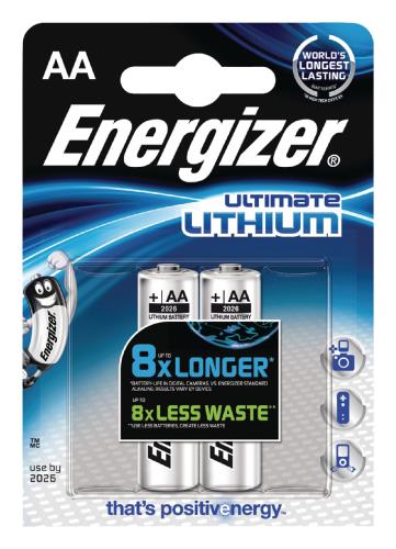 Energizer 635180 Ultimate lithium batterijen FR6 2-blister