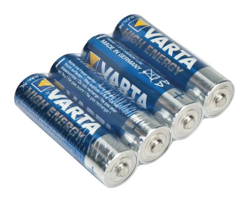 Varta 4906.121.354 Batterij alkaline AA/LR6 1.5 V High Energy on tray
