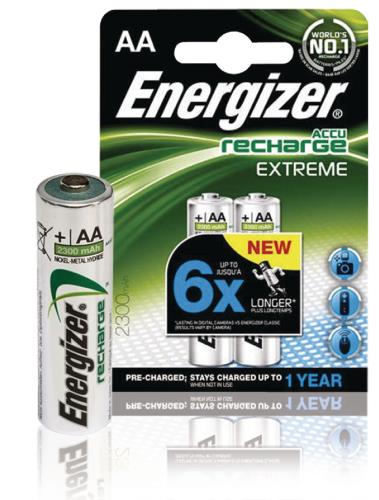 Energizer 638588 2x AA rechargeable battery