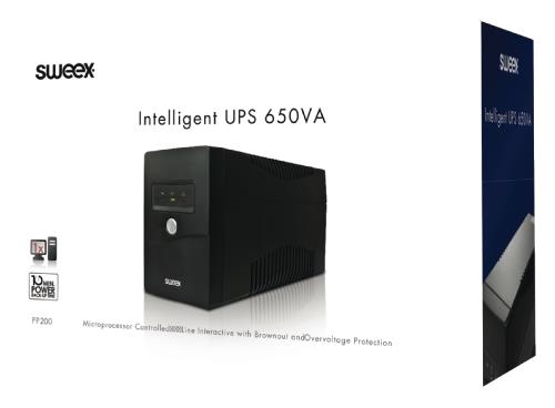 Sweex PP200 Sweex Intelligente UPS 650 VA