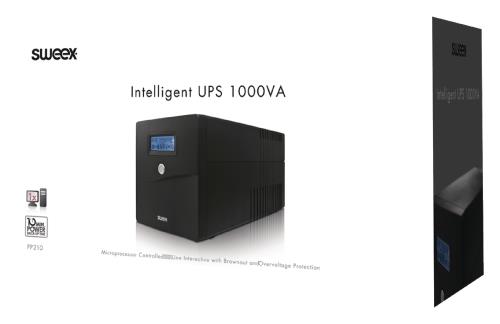 Sweex PP210 Sweex Intelligente UPS 1000 VA