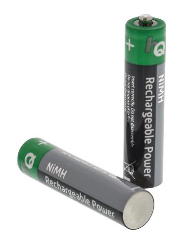 HQ HQHR03-700/2B Oplaadbare NiMH AAA-batterij 700 mAh, blister 2 stuks
