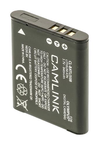 Camlink CL-BATLI50B Oplaadbare accu voor digitale camera's 3.7 V 840 mAh