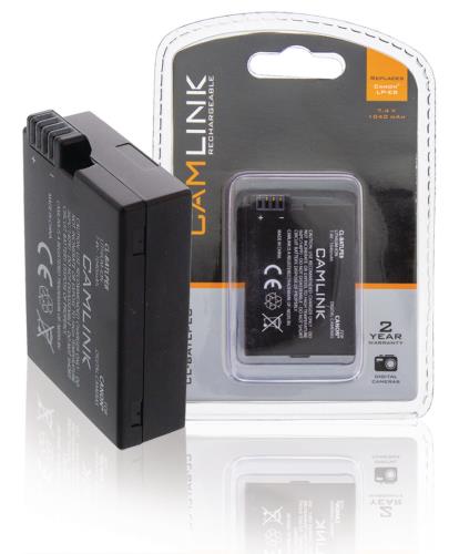 Camlink CL-BATLPE8 Oplaadbare accu voor digitale camera's 7.4 V 1040 mAh