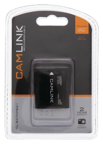 Camlink CL-BATNPBG1 Oplaadbare accu voor digitale camera's 3.6 V 990 mAh