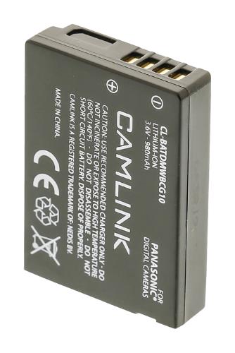 Camlink CL-BATDMWBCG10 Oplaadbare accu voor digitale camera's 3.6 V 980 mAh