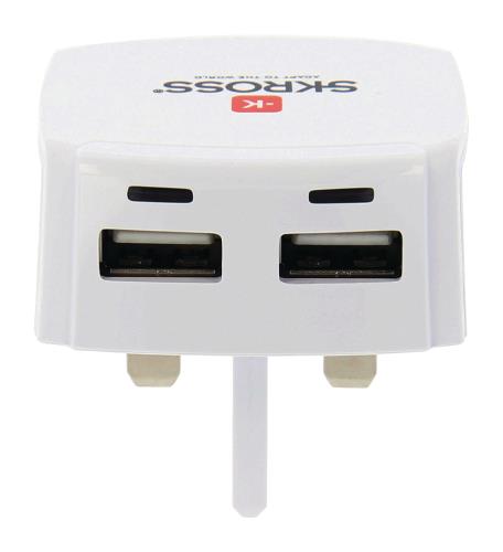 Skross 1302700 UK USB Charger 2.1A