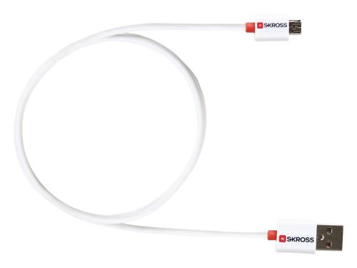 Skross 2700202 Charge 'n Sync cable with Micro USB Connector