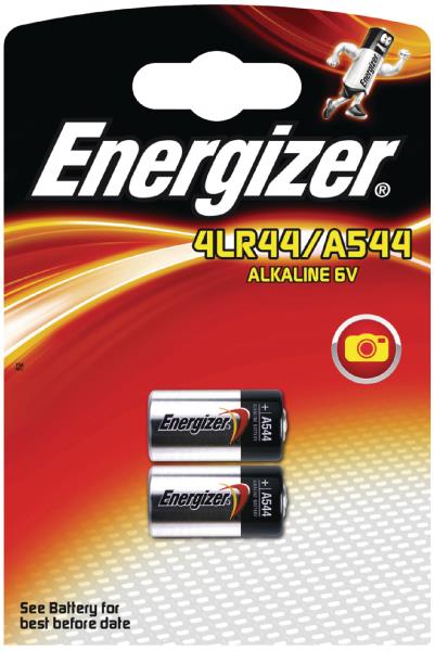 Energizer 639335 Energizer alkaline battery 4LR44/A544 6V 2-blister