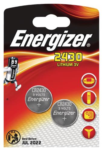 Energizer 637991 CR2430 2-blister