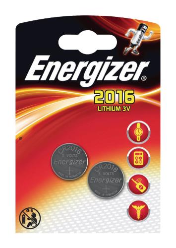 Energizer 638711 CR2016 2-blister