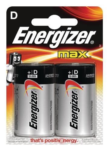 Energizer E300129200 Max alkaline D/LR20 1-blister