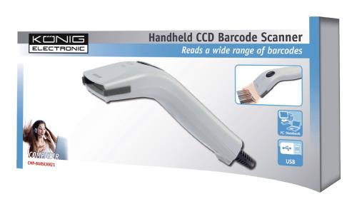 König CMP-BARSCAN21 Handmatige barcodescanner