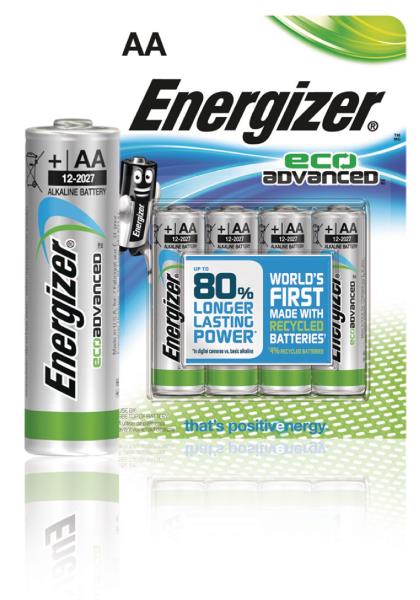 Energizer 53541071600 Eco Advanced alkaline AA/LR6 4-blister