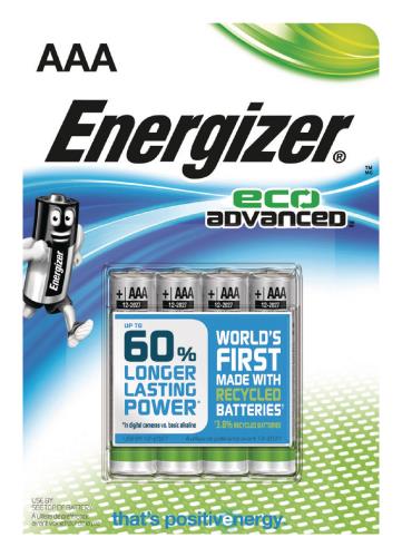 Energizer 53541069300 Eco Advanced alkaline AAA/LR03 4-blister