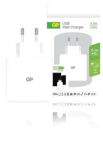 GP 150GPACEWA41B01 USB lader 4.8 A