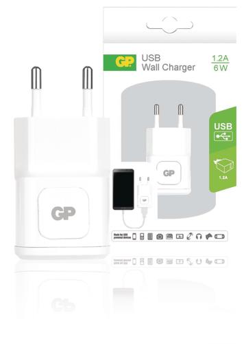 GP 150GPACEWA11B01 USB lader 1.2 A