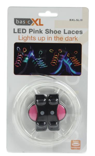 basicXL BXL-SL10 LED schoenveters roze