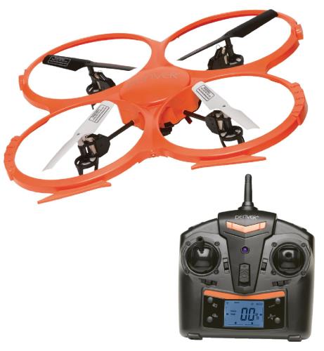 Denver DCH-330 2,4GHz drone met ingebouwde 2mpixel HD-camera.
