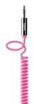 Belkin AV10126cw06-PNK Cable spiral jack 3.5mm pink