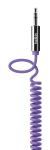 Belkin AV10126cw06-PUR Cable spiral jack 3.5mm purple