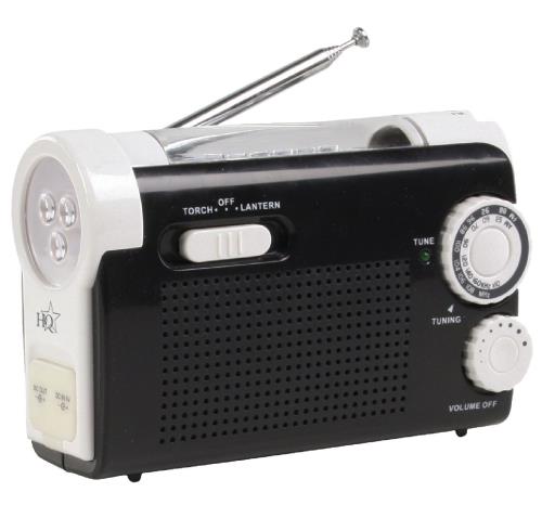 HQ TORCH-EMC-01 Dynamo zaklamp radio lader