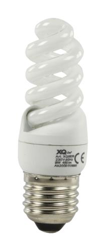 Ranex XQ0838 Mini spaarlamp spiraal E27 9 W