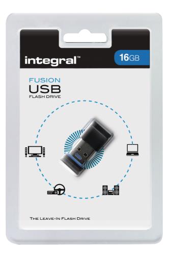 Integral INFD16GBFUSBL USB2.0 Stick 16 GB Fusion