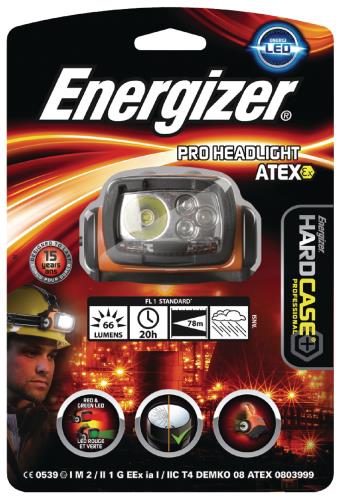 Energizer 632026 Intrinsiek veilige hoofdlamp 3x AA