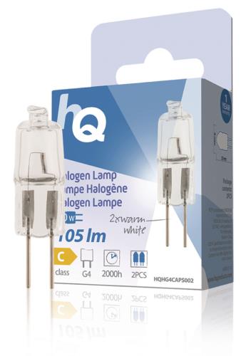 HQ G4G410W Halogeenlamp capsule G4 10 W 105 lm 2 800 K