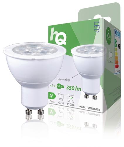 HQ 5740 5515 21 18 LED-lamp MR16 GU10 4,7 W 350 lm 2700 K