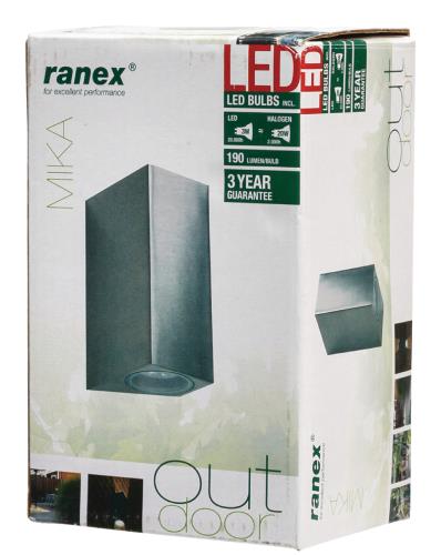 Ranex 5000.465 SMD LED-wandlamp voor buitenshuis