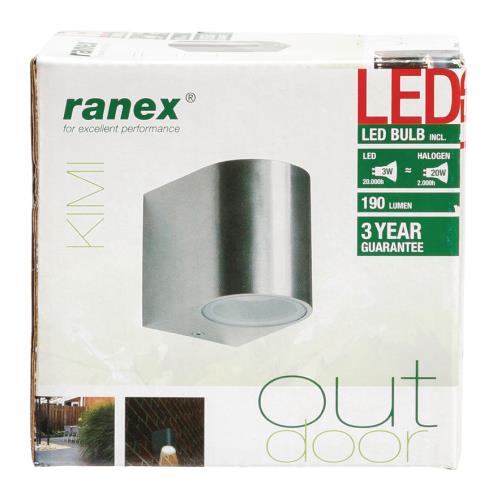 Ranex 5000.466 LED-wandlamp voor buitenshuis