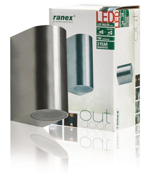 Ranex 5000.467 SMD LED-wandlamp voor buitenshuis