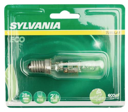Sylvania 0021872 Klassieke Eco-lamp buisvormig afzuigkap lamp 28 W